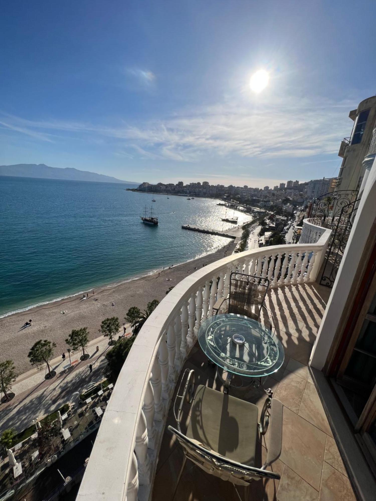 Monte Cristo Hotel With Rooftop Pool Саранда Екстер'єр фото
